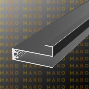 Профиль горизонтальный нижний MS225 Графит (A19)